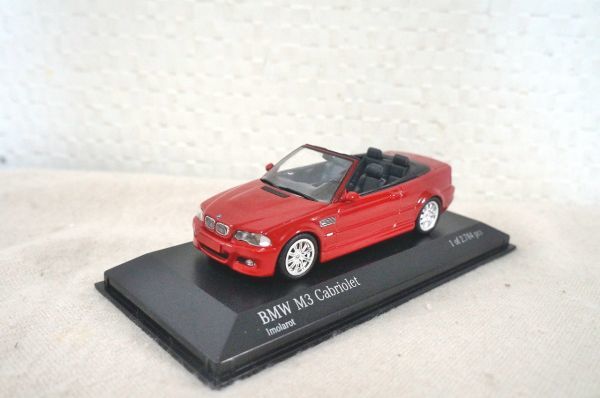 ミニチャンプス BMW M3 カブリオレ E46 1/43 ミニカー