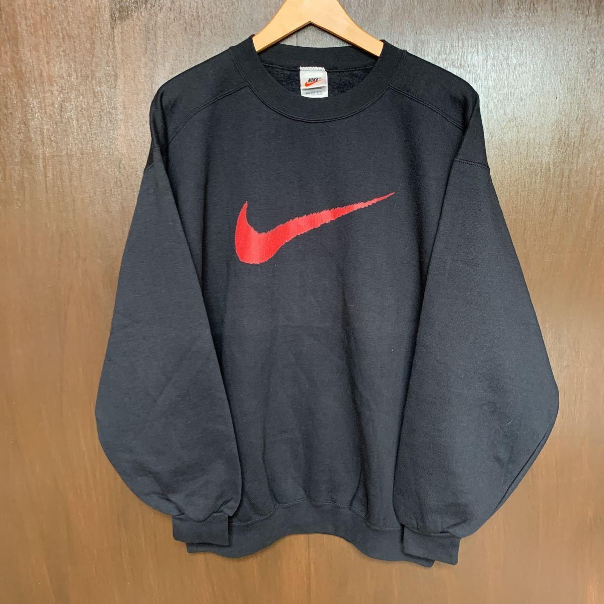 美品 Nike ナイキ 90s USA製 ビッグスウォッシュ スウェット