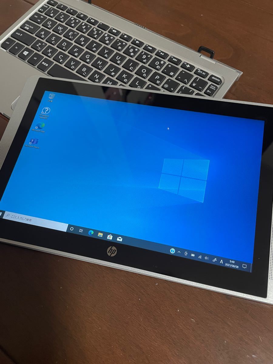 美品 着脱式キーボード付 2in1 タブレットノートPC HP x2 210 g2