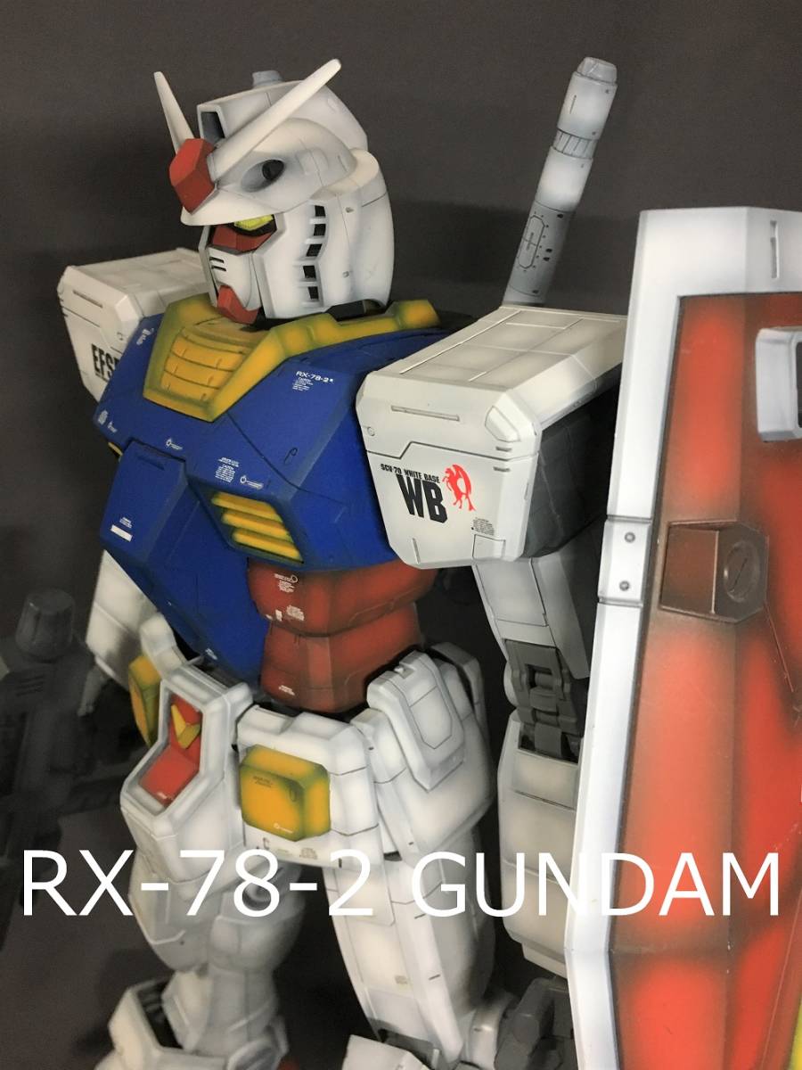 1/48 メガサイズ RX-78-2 ガンダム 塗装済み 完成品 ガンプラ バンダイ