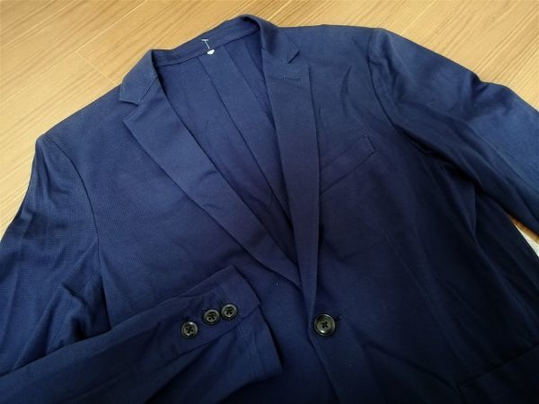 kkyj5145 # MK MICHEL KLEIN # Michel Klein tailored jacket 2. button navy blue navy 48 L