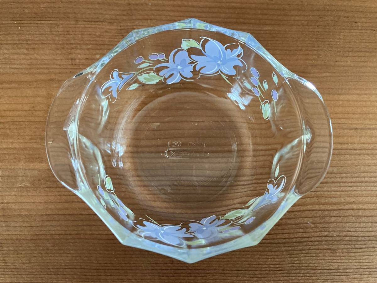 昭和レトロ パイレックス PYREX(4630) ミニココット サラダボウル