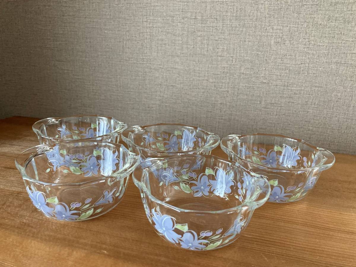 昭和レトロ パイレックス PYREX(4630) ミニココット サラダボウル