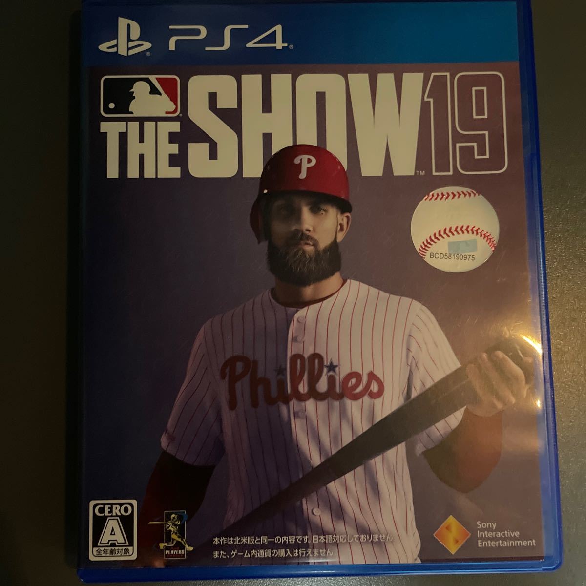 【PS4】 MLB THE SHOW 19 英語版