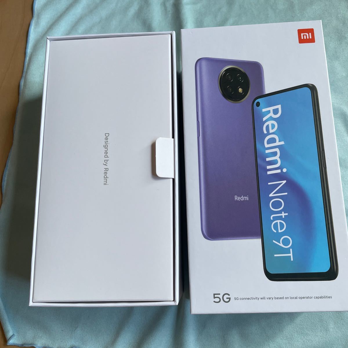 Xiaomi redmi note 9t パープル simフリー