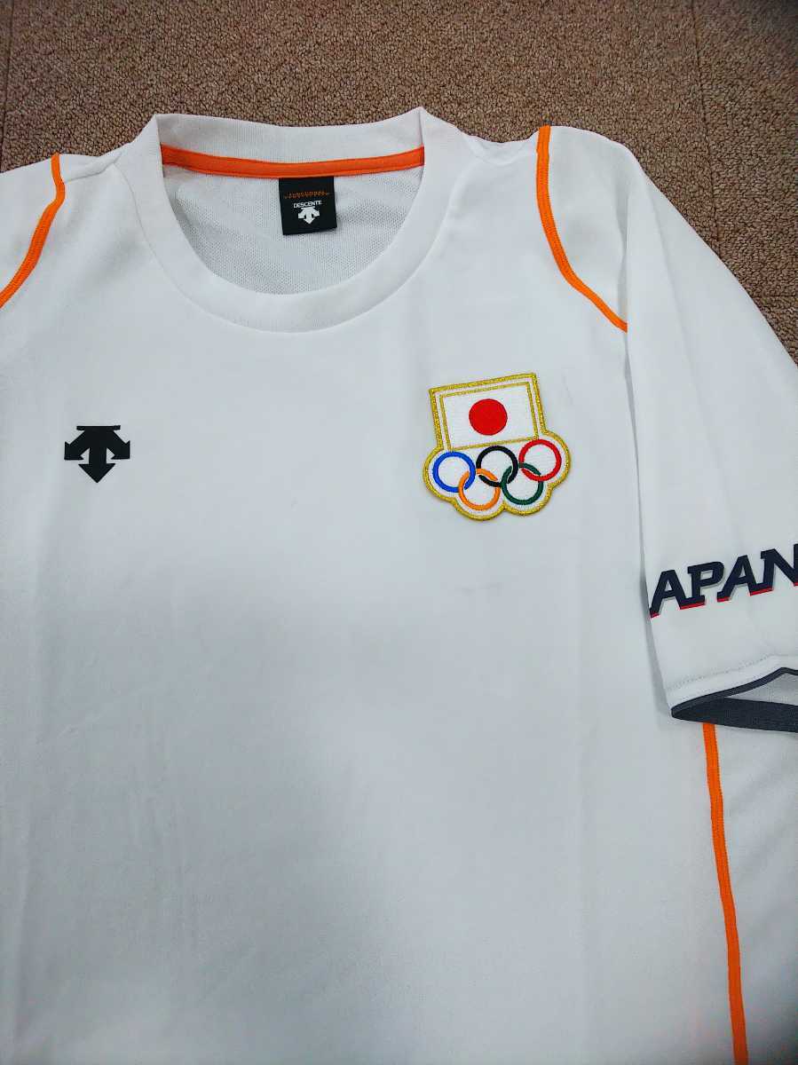 格安100円〜出品別注非売品 ☆美品☆ JAPANジャパン日本代表Tシャツ 東京 五輪 オリンピック ユニバーシアードデサントDESCENTE製 入手困難_画像1