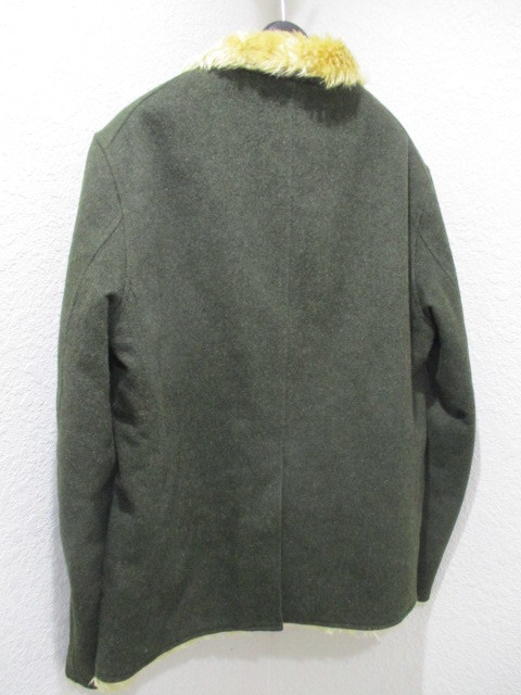 Number (N)ine 裏 モヘアファー ボア付き メルトンジャケット dcskmau.com