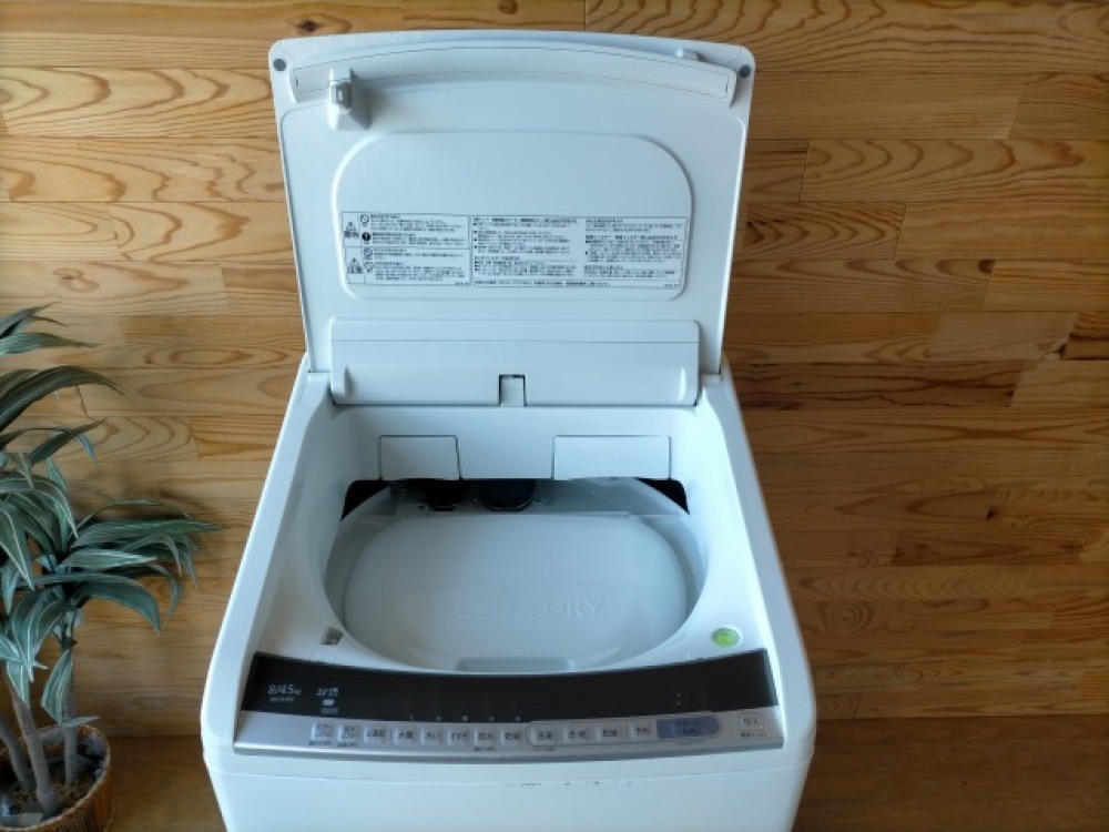 2022春大特価セール！ HITACHI 家電 2019年製 8kg BW-DV80C 全自動洗濯機 日立 洗濯機