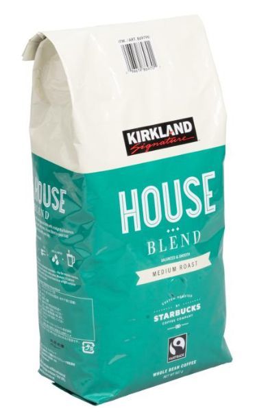 ■【送料無料】 カークランドシグネチャー スターバックス ハウスブレンド コーヒー (豆) 907g　STARBUCKS Roast House コストコ 人気商品_画像2