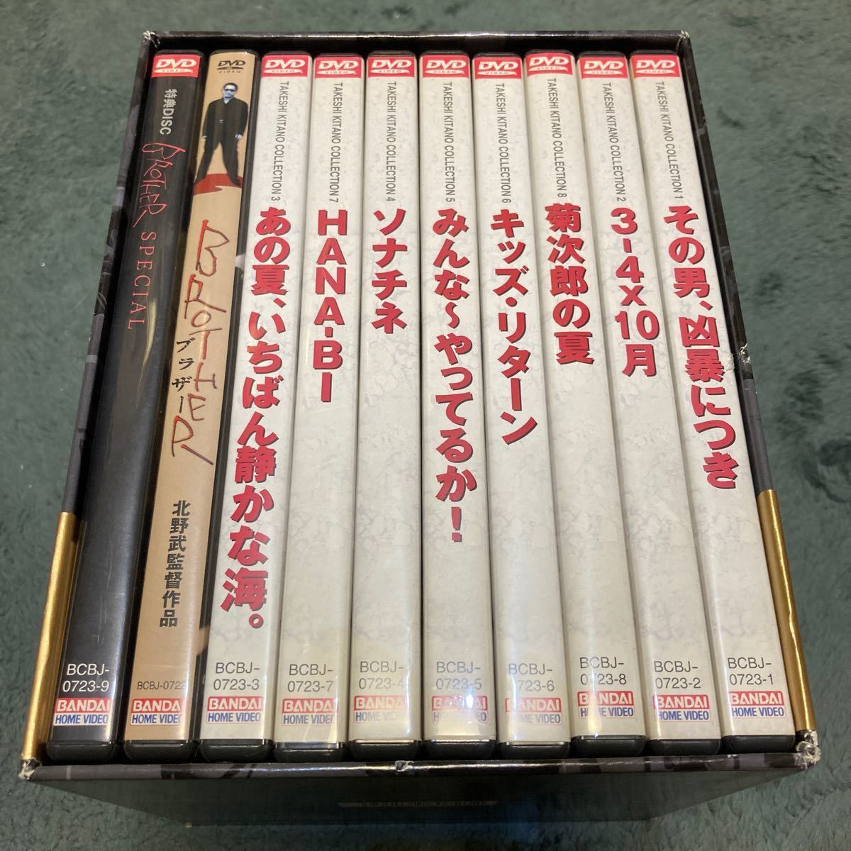 DVD-BOX 北野武監督全集 9枚組＋1枚