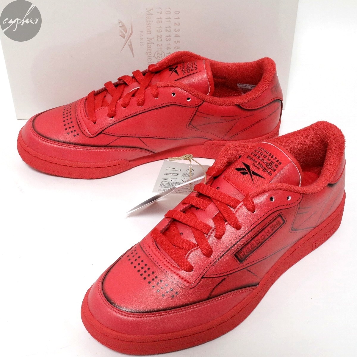 SALE/67%OFF】 Reebok リーボック CLUB C クラブシー 27cm 赤 US9