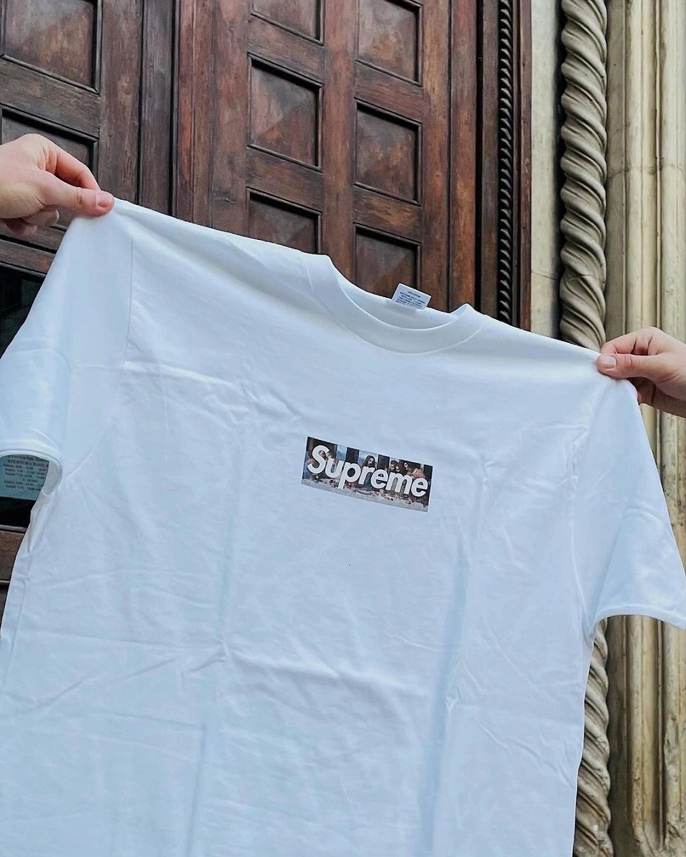 現金特価 L 新品 正規品 21SS Supreme Milan Box Logo Tee White