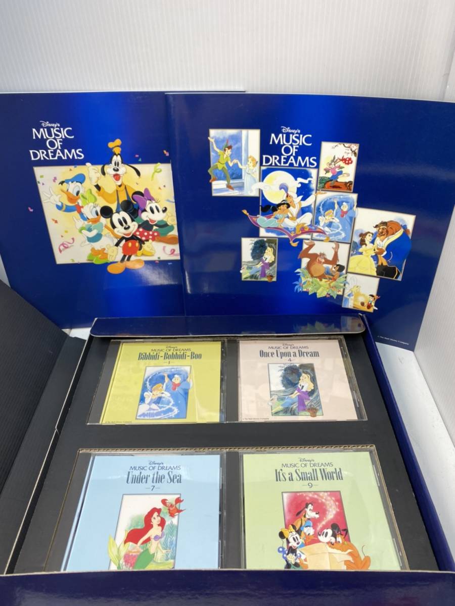 送料無料g ディズニーのミュージック 10枚組cd Box Dreams Music Of オブ ドリームス 高級品 オブ