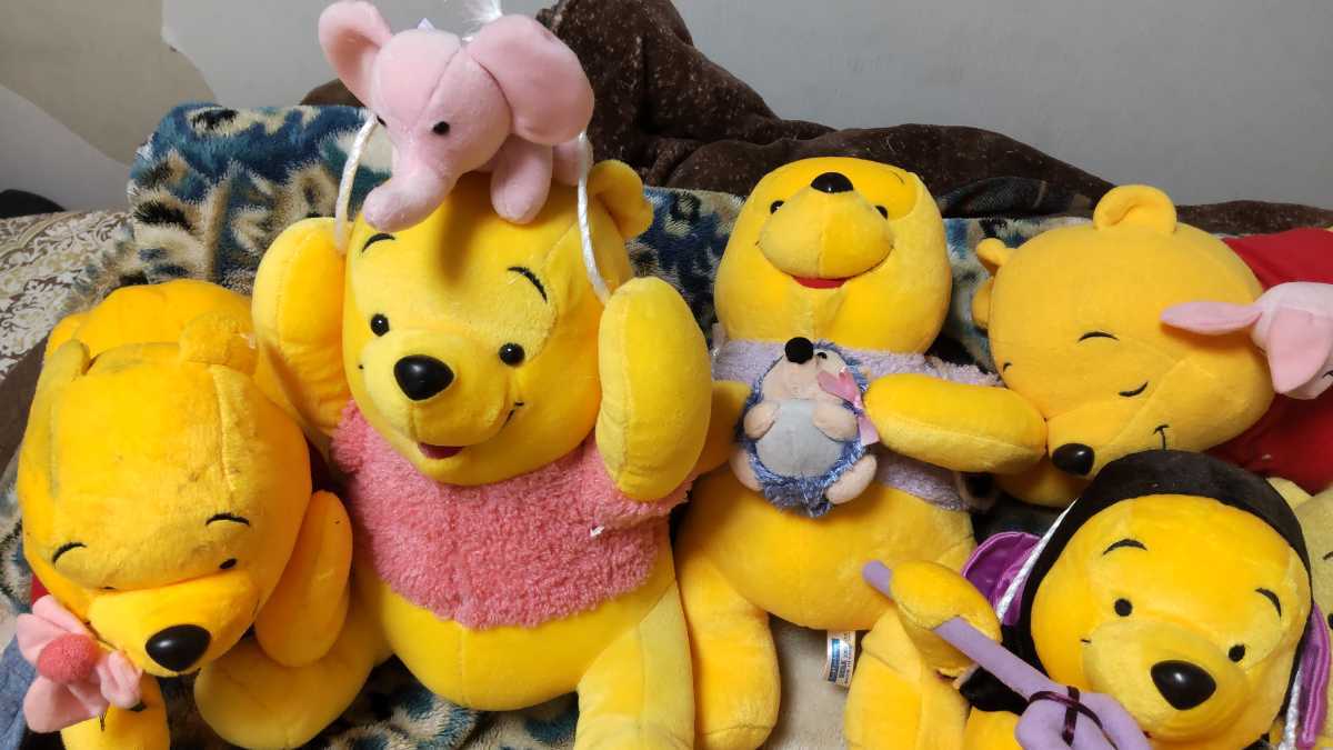 ユーホーキャッチャー限定品 ディズニーくまのプーさんぬいぐるみ貴重