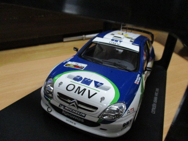  Auto Art производства 1/18 [ Citroen Xsara WRC 2005 ] белый / синий * стоимость доставки Yupack 80 размер ( оплата при получении отправка )