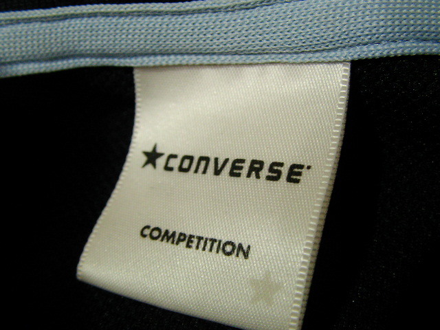 sue765 CONVERSE コンバース 半袖 ドライTシャツ ダークネイビー ■ 前後プリント ■ バスケットボール スポーツ サイズO_画像8