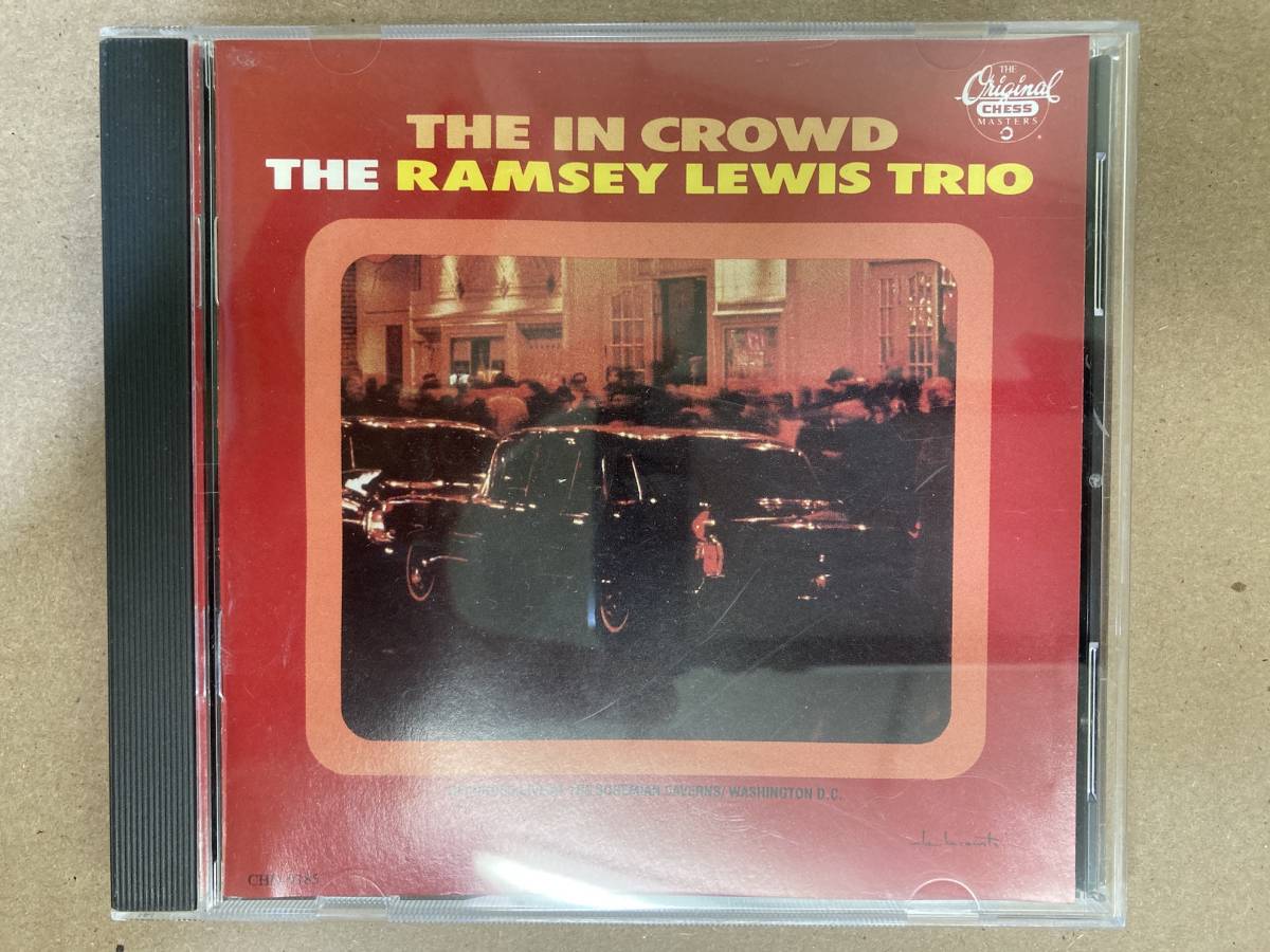 ★即決CD RAMSEY LEWIS in crowd 90年盤US chd9185 盤面薄いスレ少々、ブックレットに軽いカミ、ナミウチ ラムゼイ・ルイス。_画像1