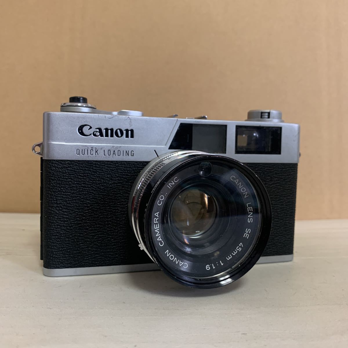 Canon Canonet QL 19 Canon range finder film camera not yet verification 2836