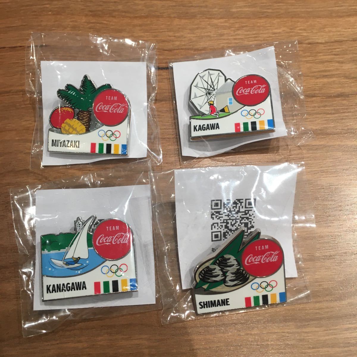 東京オリンピック コカ・コーラ ピンバッジ ccorca.org
