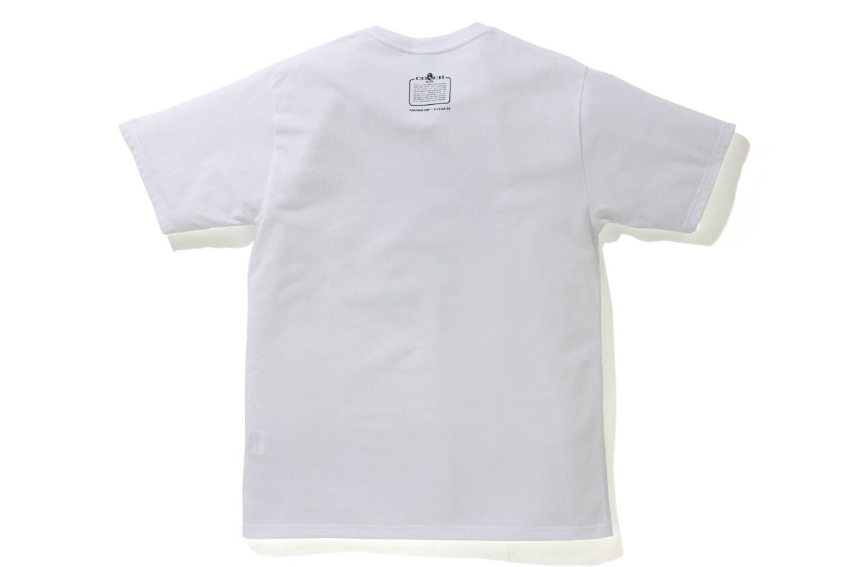 【BAPE(R)×COACH★C4881】限定コラボアイテム!半袖Tシャツ Yahoo!オークション - 限定コラボアイテム 新品/正規品 【BAPE(R