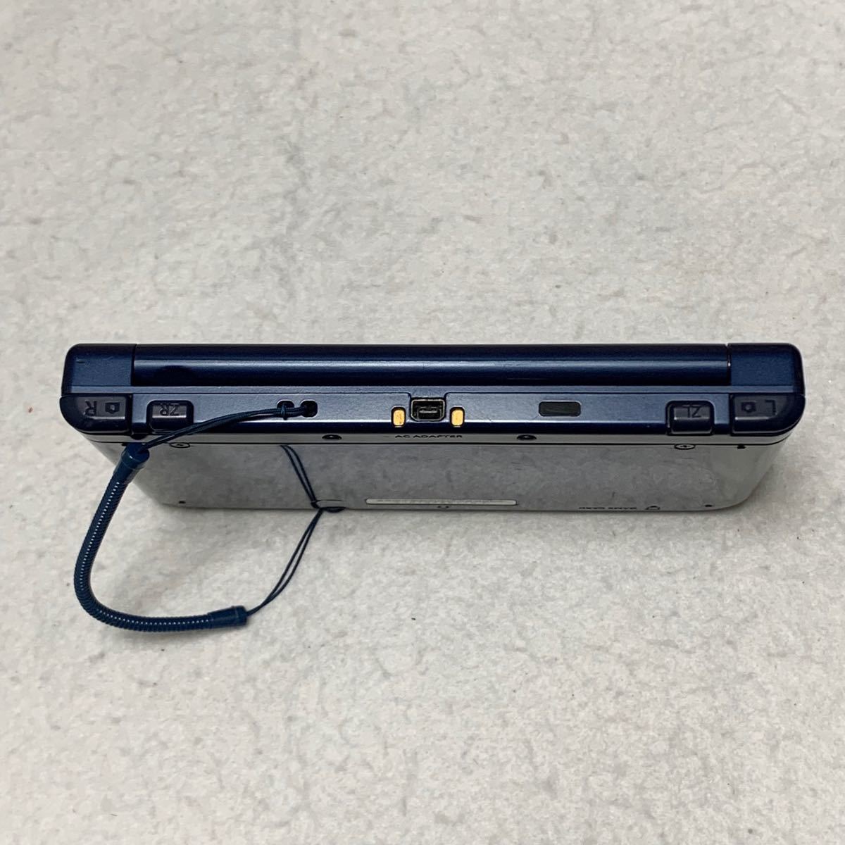 ニンテンドー New 3DS LL メタリックブルー 本体 SD タッチペン 充電器 セット 1107