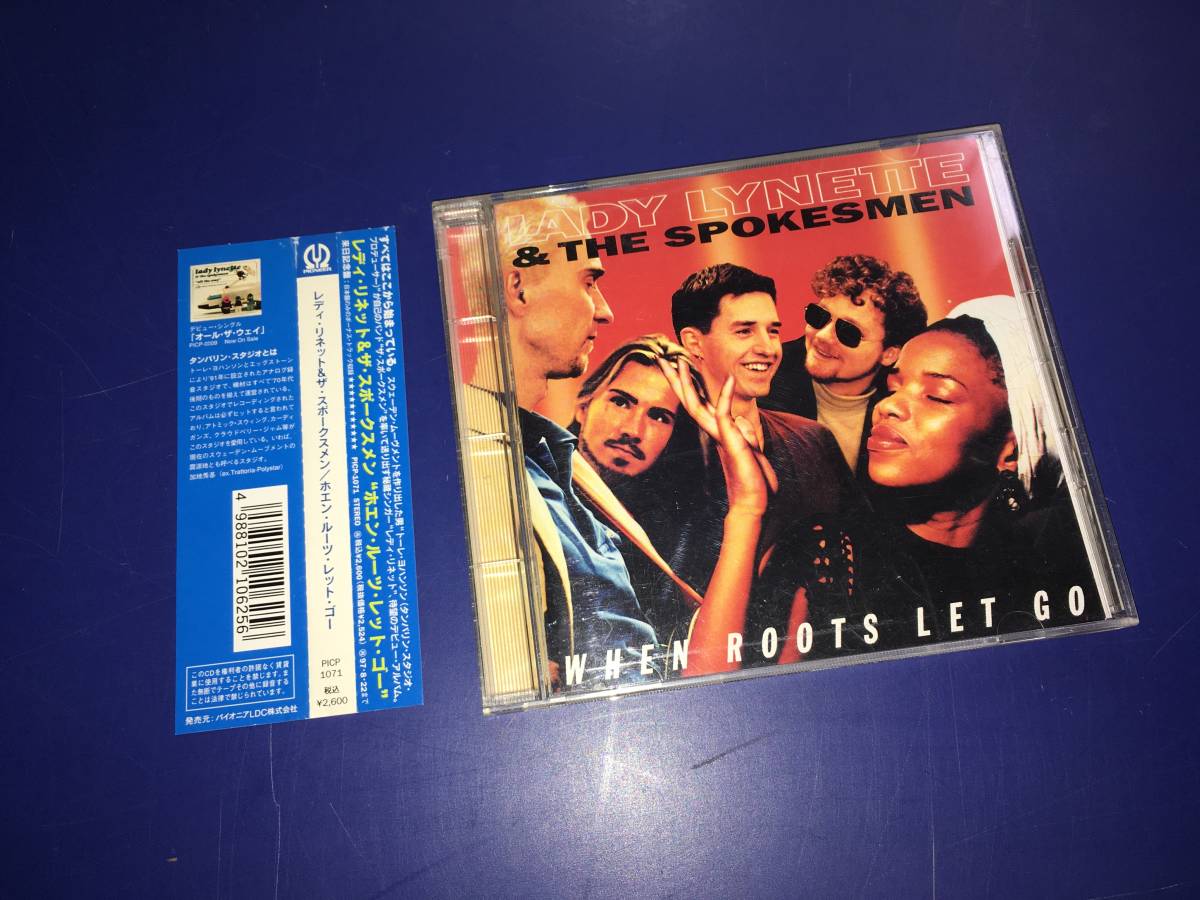 CD/帯付き●レディリネット＆ザ・スポークスメンLady Lynette & The Spokesmen / When Roots Let Go_画像1