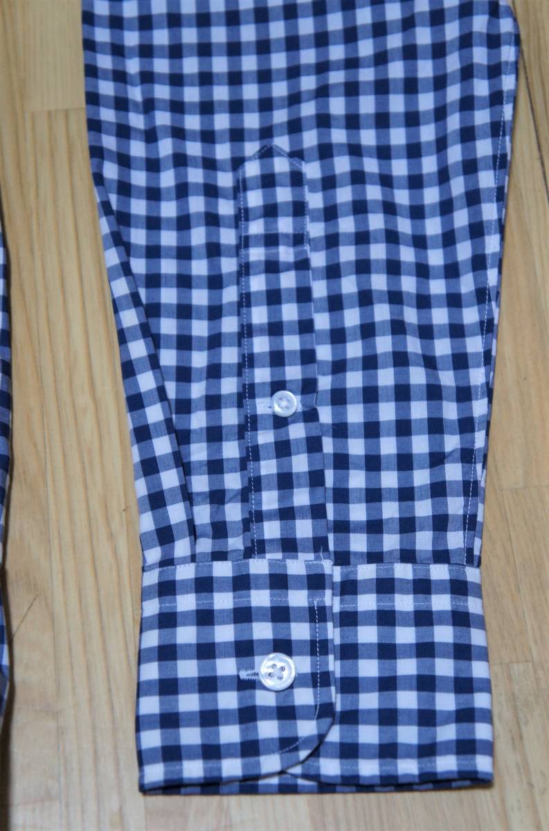 SALE！送料無料！【新品】サイズ:S SLIM FIT ジェイクルー Thomas Mason for J.Crew Ludlow shirt in blue gingham 4_画像8