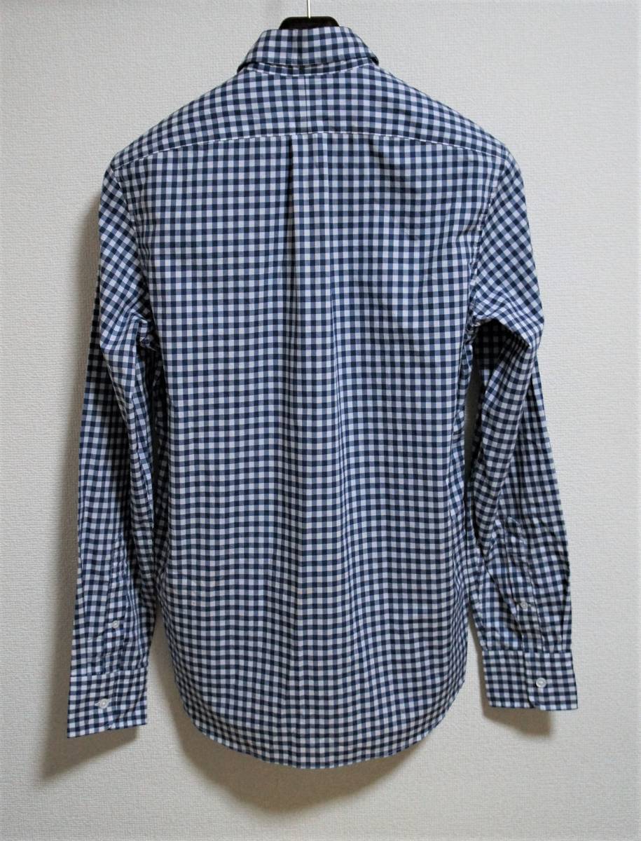 SALE！送料無料！【新品】サイズ:S SLIM FIT ジェイクルー Thomas Mason for J.Crew Ludlow shirt in blue gingham 3_画像2
