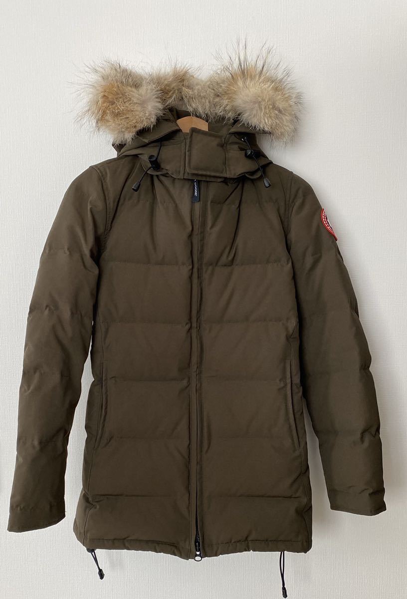 CANADA GOOSE カナダグース BELLEVILLE ベルビル フードファー ダウン