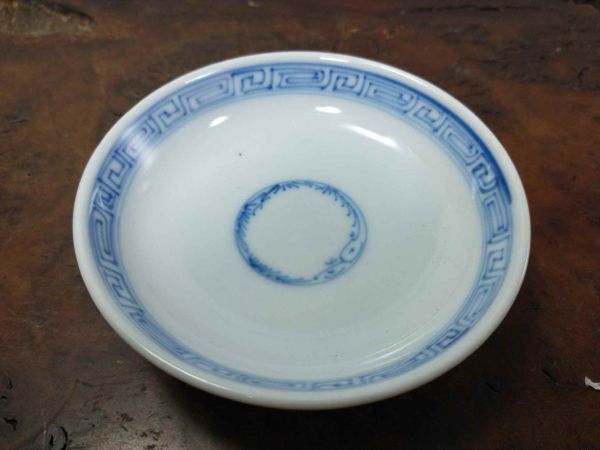 小皿　小鉢　直径9.5cm　骨董　レトロ　食器　カフェ　アンティーク　コレクション (21_9727_18)