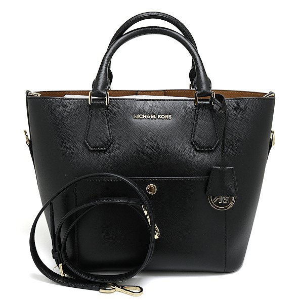 美品 マイケルコース 2WAYトートバッグ ショルダー付き 30S5GGRT7U