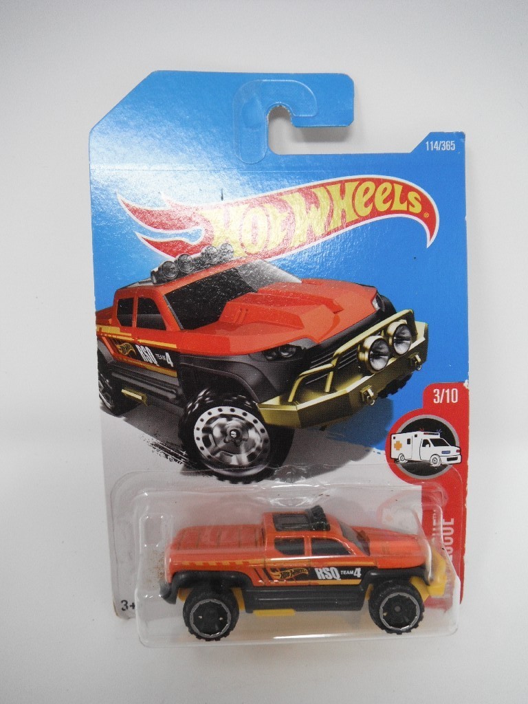 ■ HOTWHEELS HW RESCUEホットウィール『1/64 OFF-DUTY オフ‐デューティー ダイキャストミニカー』_画像1