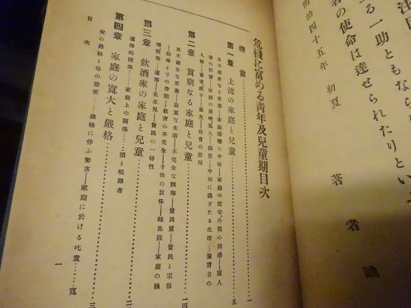 寺田精一『危機に富める青年及児童期』巖松堂書店　明治45年初版_画像2