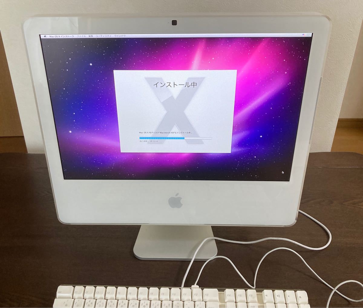 Apple iMac late 2006 20inch A1207 インテル core2 duo 2 16Ghz Apple iMac late 2006 20inch A1207 インテル core2 duo 2 16Ghz