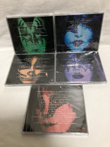 CDのみ 未開封新品 キッス/kiss ボックス CD5枚組 地獄のシガー・ボックス 全95曲収録　完全生産限定直輸入盤　A256_画像2