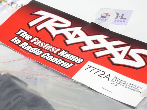 TRAXXAS　X-MAXX用　タイヤセット　1セット4本　X-Maxx black 　MODEL# 7772A