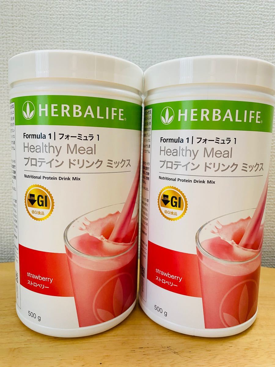 PayPayフリマ｜ハーバライフ プロテインドリンク フォーミュラ1 2本 Herbalife Protein drink F1 特別価格