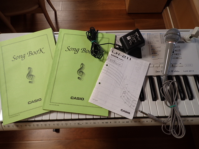 CASIO Casio клавиатура LK-211 H*I*K*A*R*I NAVIGATION популярный товар музыкальное сопровождение Mike есть * внимание : подставка. другой выставляется..