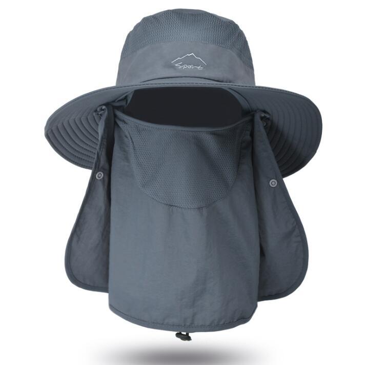 ガーデニング帽子サファリハット メンズ 登山 釣り アウトドア メッシュ素材 通気性抜群 3way 紫外線対策 防水 日除け サイズ調整可 実物 折りた SALE 101%OFF