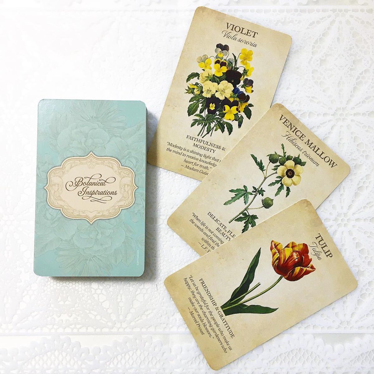 新品未使用*ボタニカルインスピレーション オラクルカード*Botanical Inspirations Deck*