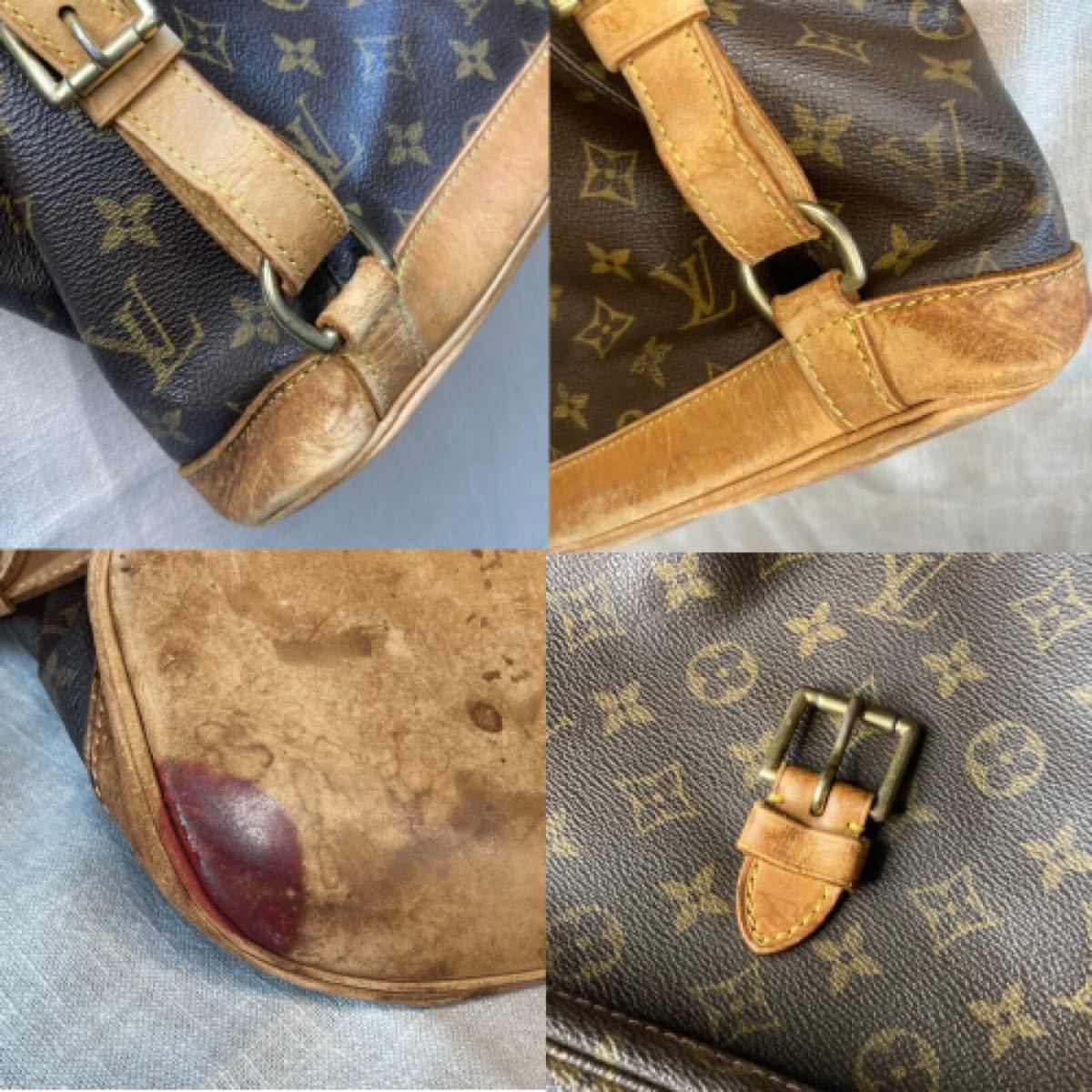 LOUIS VUITTON ルイヴィトン モンスリGM リュック 廃盤 箱付き LOUIS VUITTON ルイヴィトン モンスリGM リュック 廃盤 箱付き
