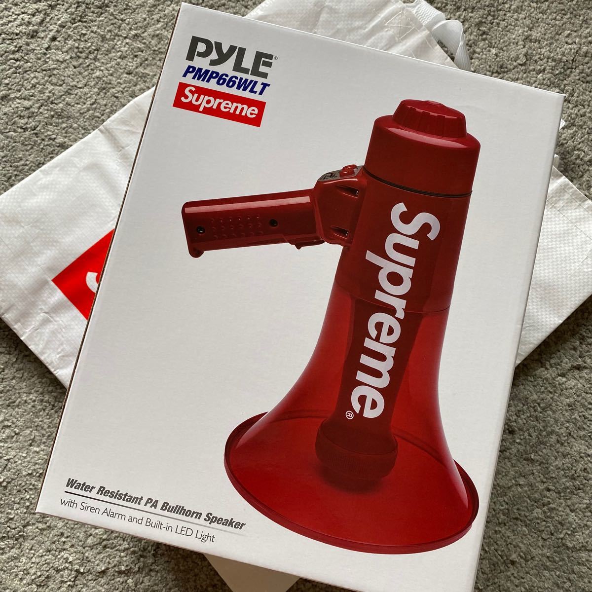 Supreme Pyle Waterproof Megaphone | noonanwaste.com