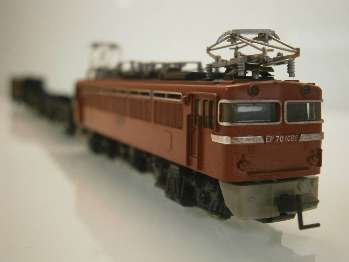 2022春夏新作】 ☆KATO Nゲージ EF70形電気機関車301と貨車