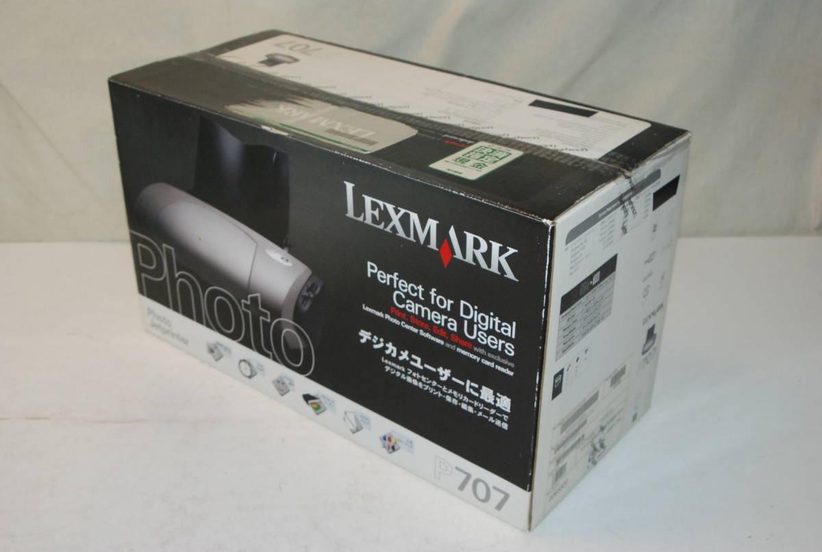 千円～ 新品 未使用品 Lexmark レックスマーク P707 フォトジェットプリンター PHOTO JET プリンター 365_画像2