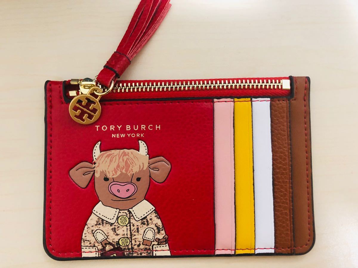 Tory Burch 丑年 オジー ザ オックス カードケース トリーバーチ Tory Burch 丑年 オジー ザ オックス カードケース トリーバーチ