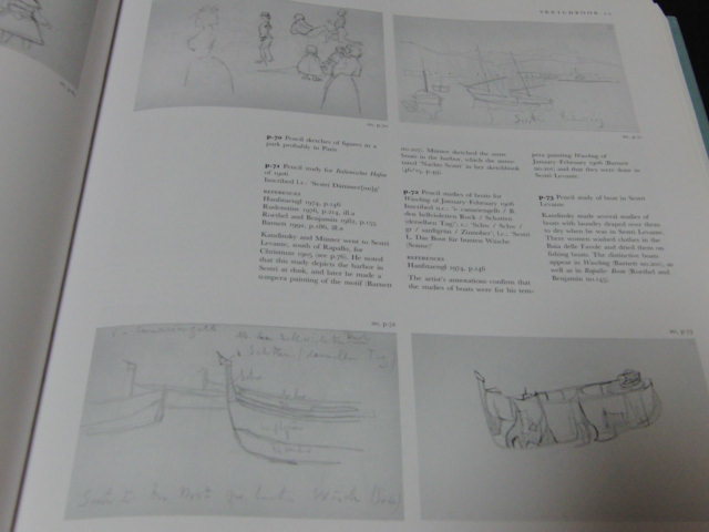 s■Kandinsky Drawings: Catalogue Raisonne Volume Two: Sketchbooks洋書ワシリー・カンディンスキー_画像4