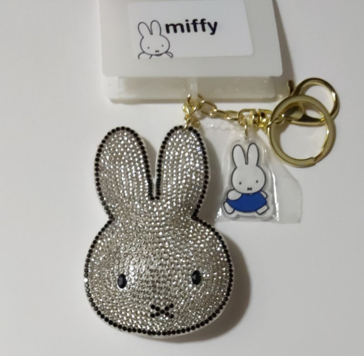 miffy ミッフィー ボリス キーチャーム キラキラ キーホルダー しまむら