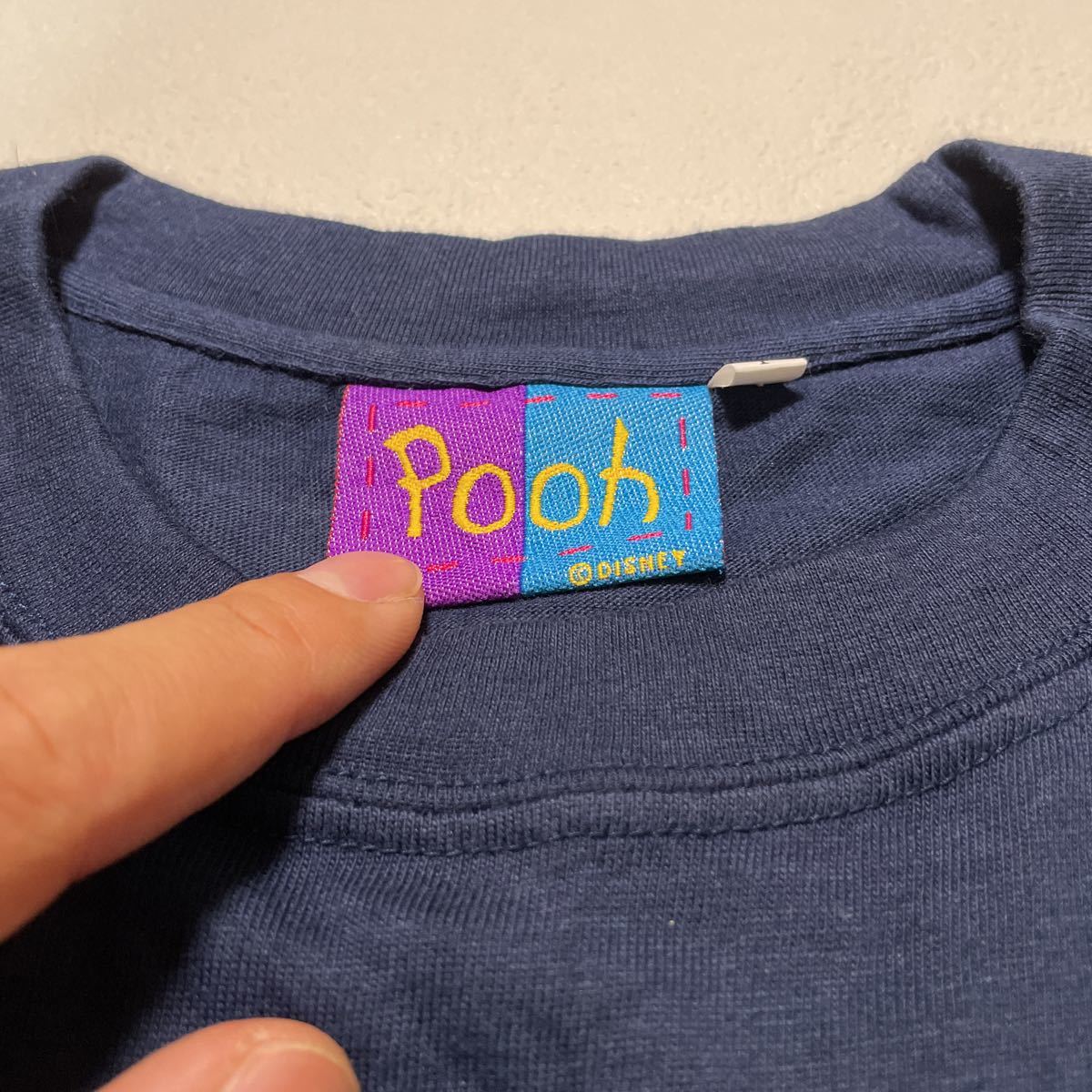 【Fサイズ】Pooh クマのプーさん ディズニー Tシャツ Tee プリントTシャツ ヴィンテージ vintage ヴィンテージ_画像4