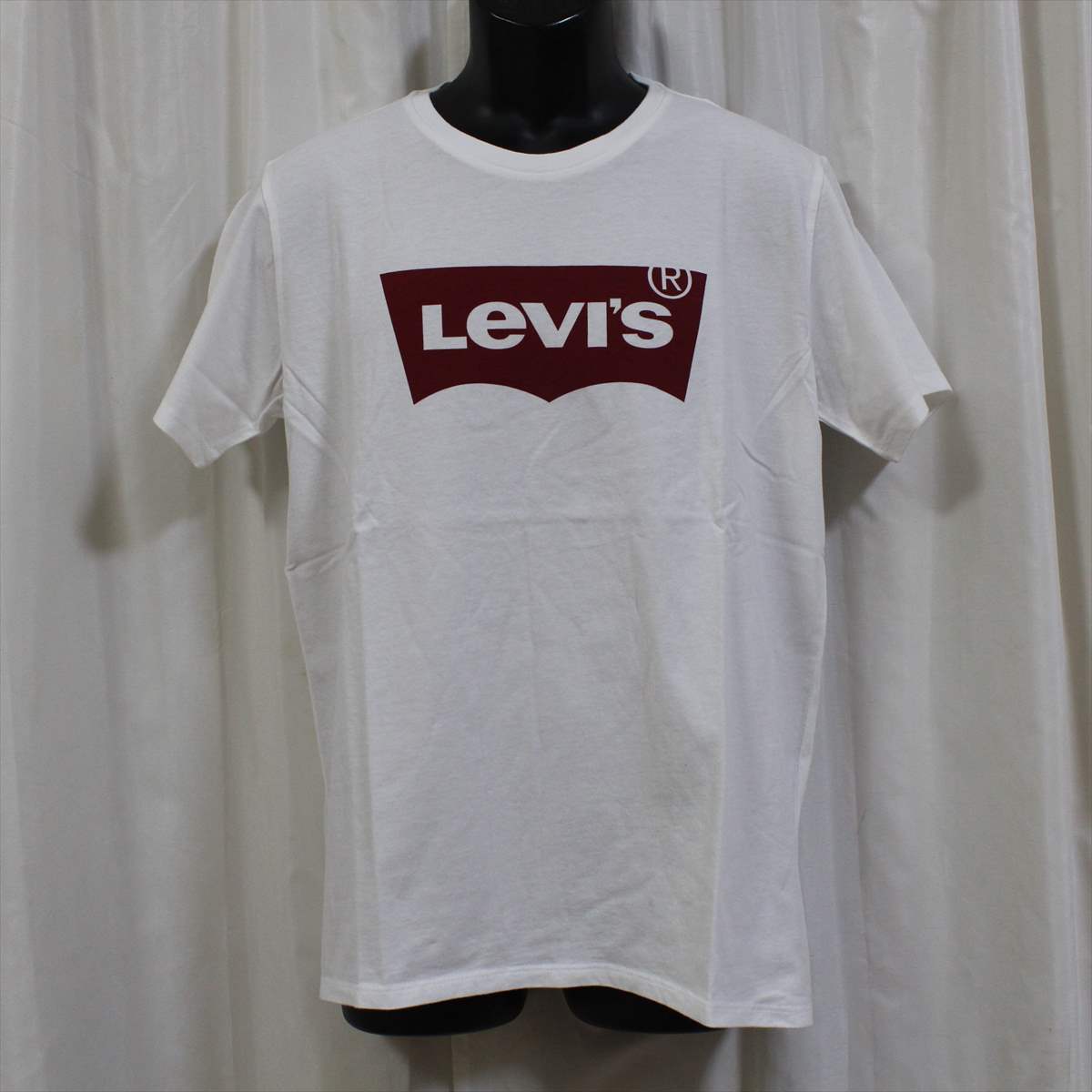 リーバイス Levi’s メンズ半袖Tシャツ ホワイト ジャパンLサイズ 新品 アウトレット 白_画像1