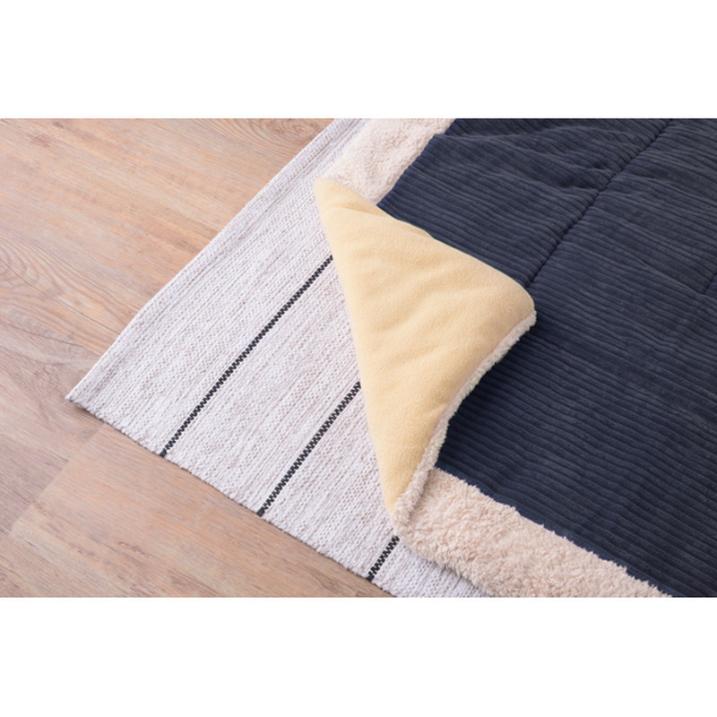  незначительный ..kotatsu futon прямоугольный [ темно-синий ] полиэстер 
